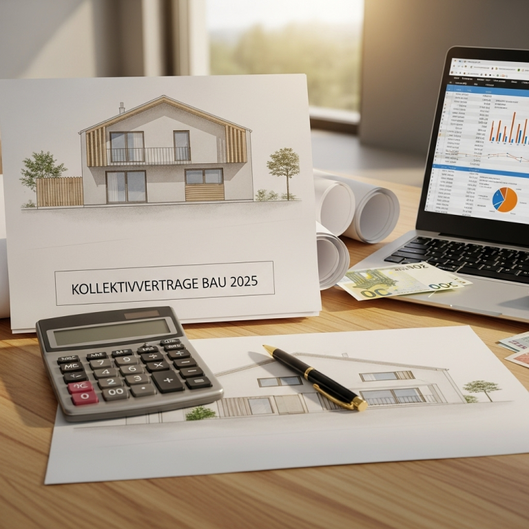 Kollektivverträge Bau 2025