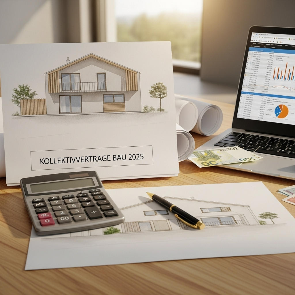 Kollektivverträge Bau 2025