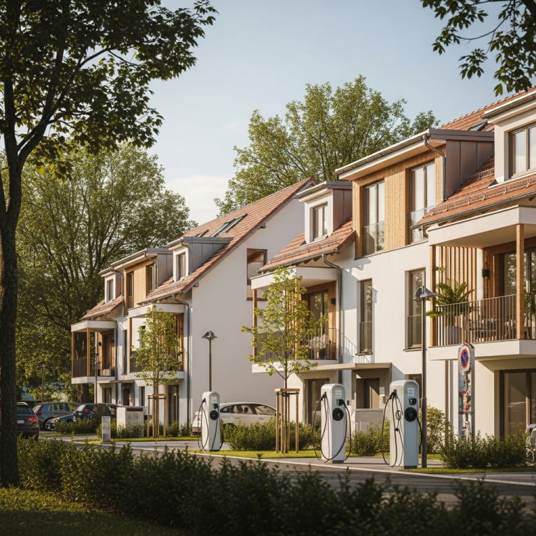 Ladeinfrastruktur Mehrparteienhaus