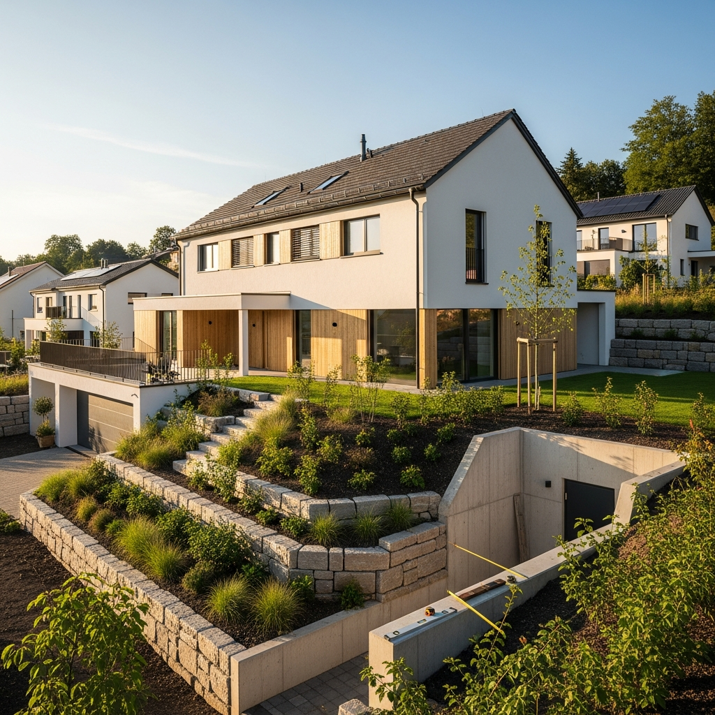 Gebäudehöhe Hanggrundstück