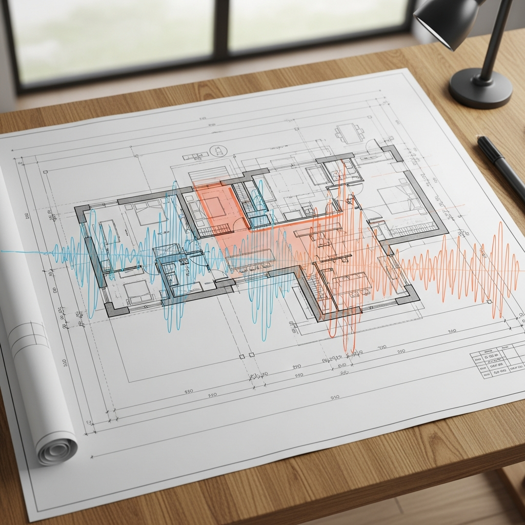 Grundriss Schallschutz