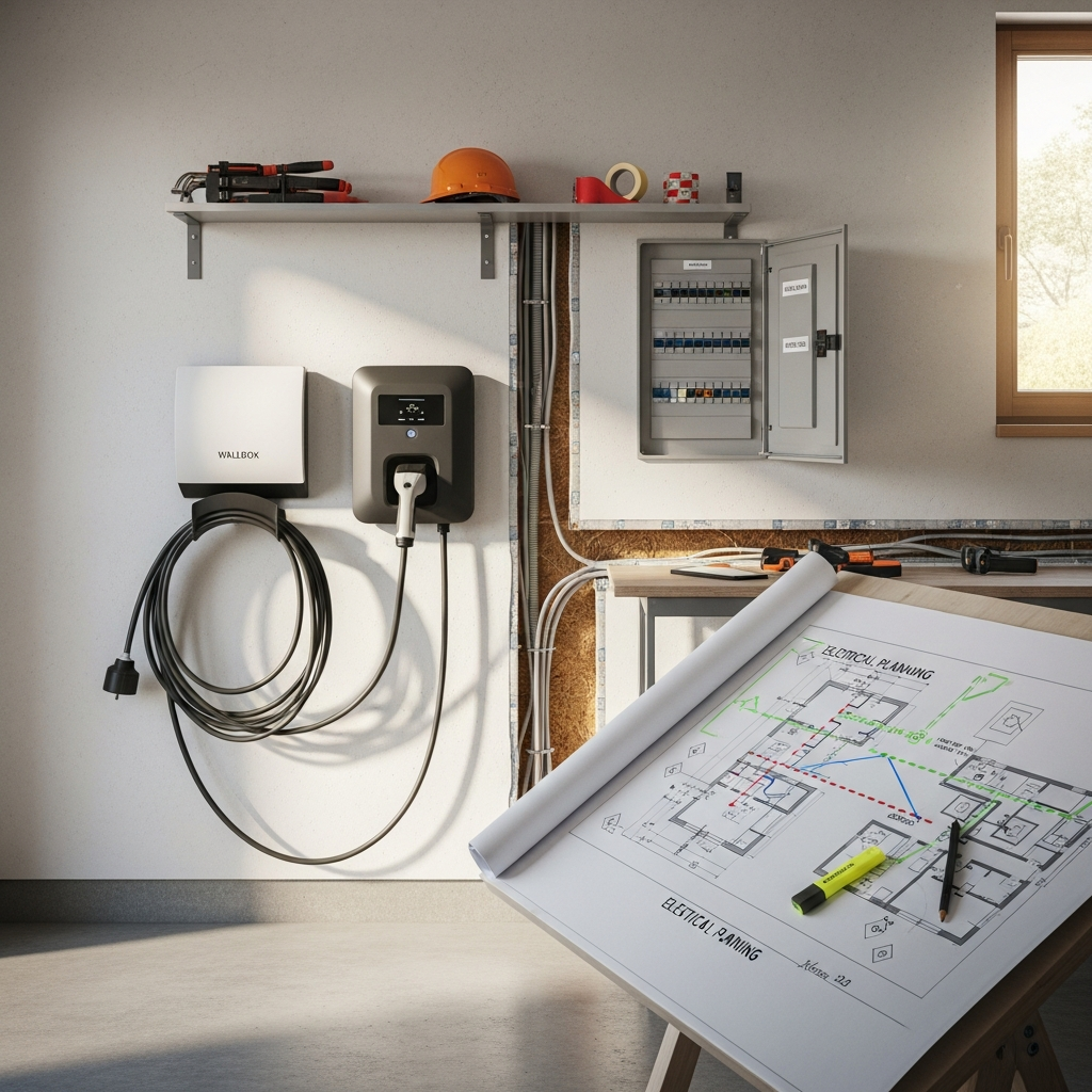 Wallbox Vorbereitung