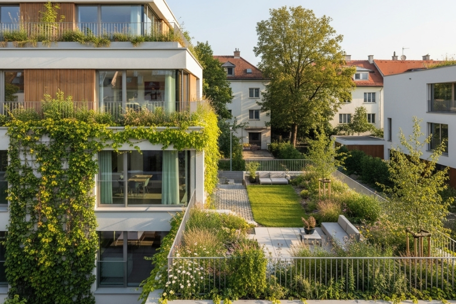 Förderung Gebäudebegrünung Wien