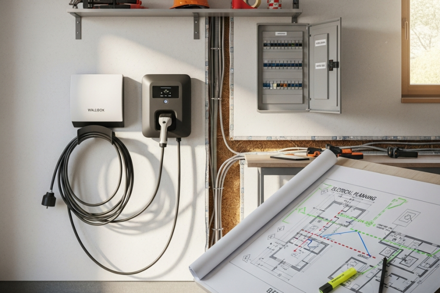 Wallbox Vorbereitung